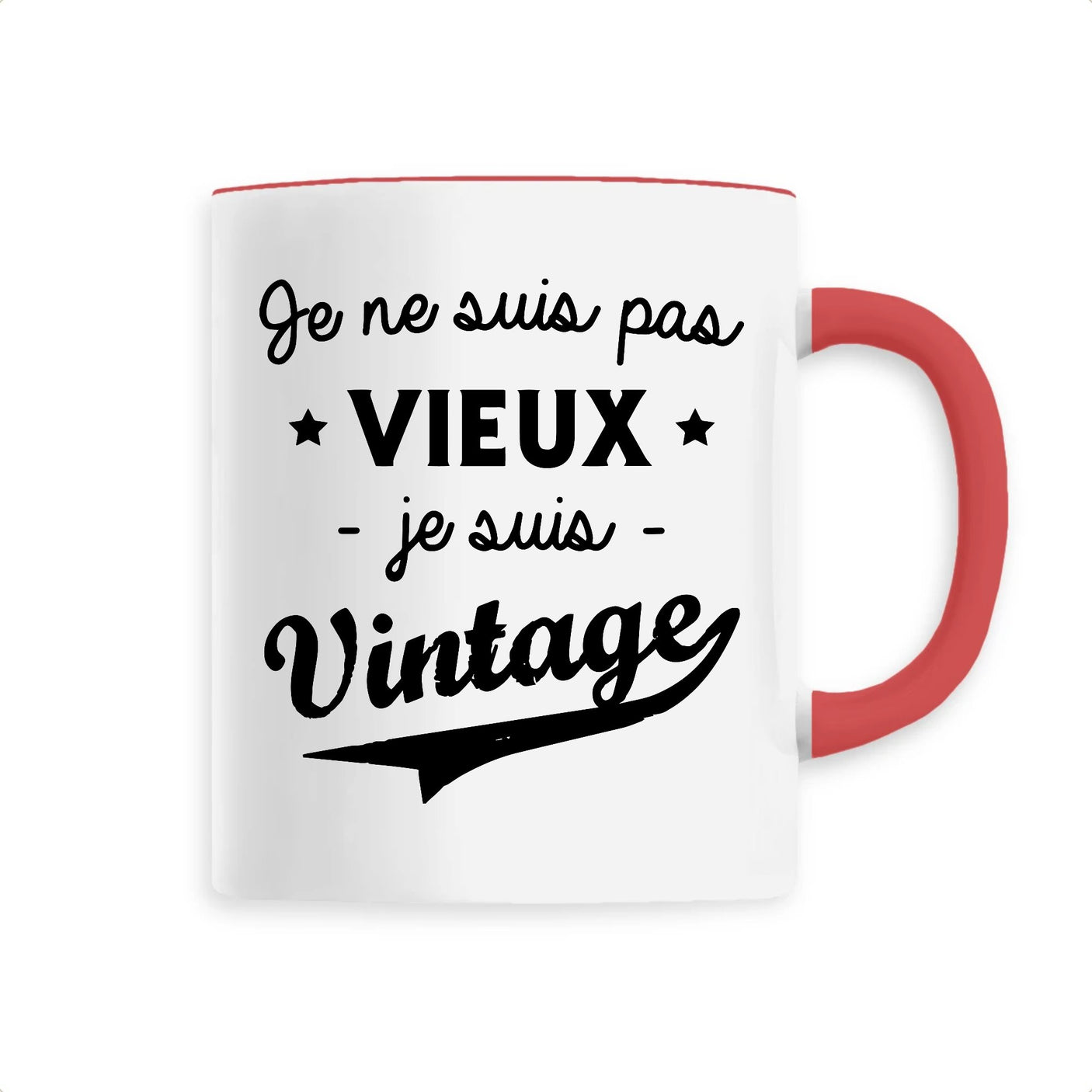 Mug Je ne suis pas vieux je suis vintage 