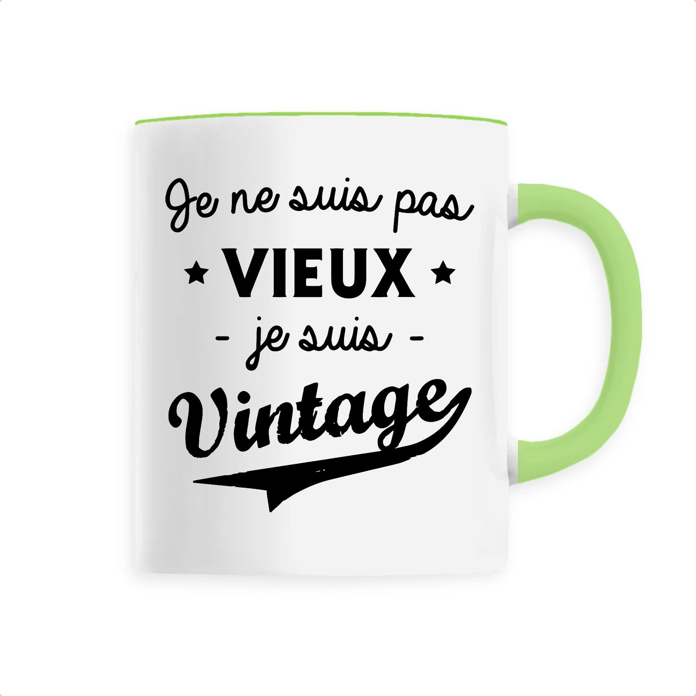 Mug Je ne suis pas vieux je suis vintage 
