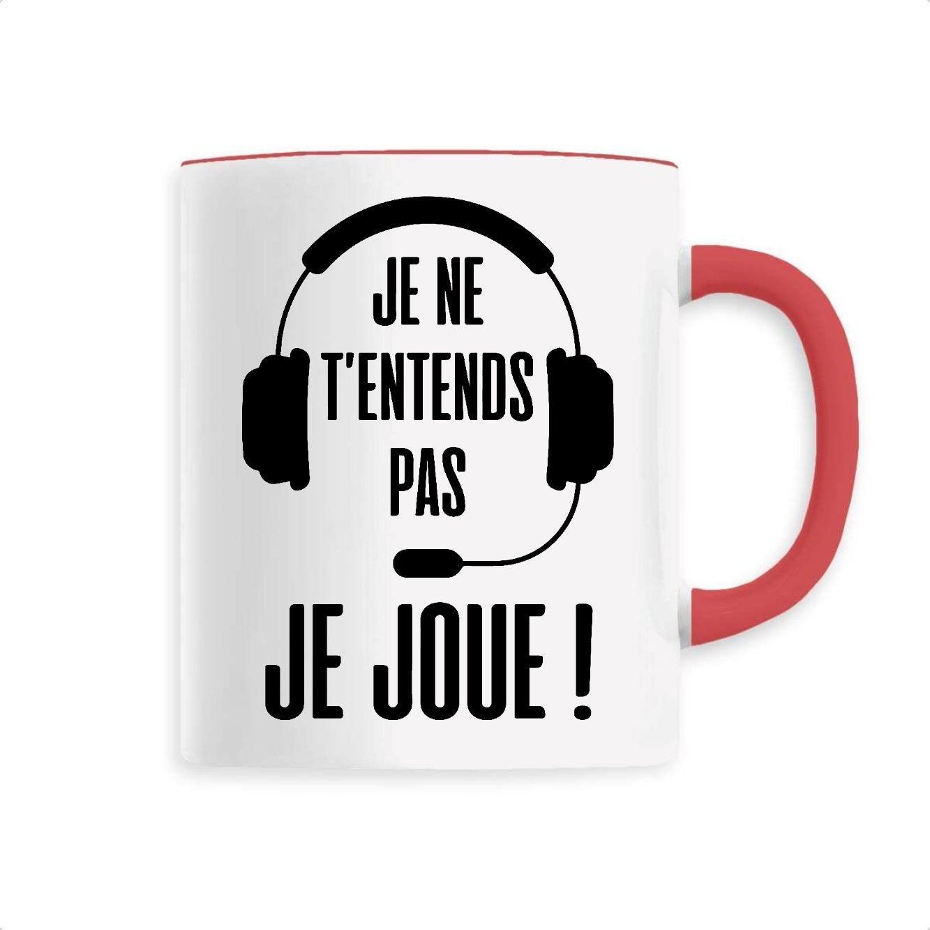 Mug Je ne t'entends pas je joue 