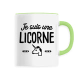 Mug Je suis une licorne 