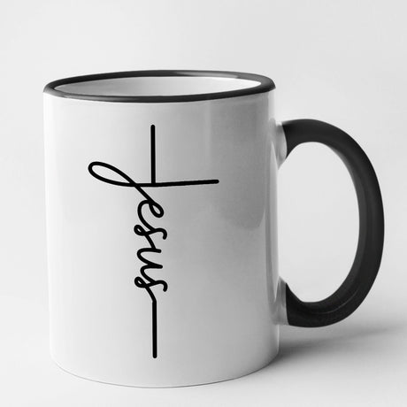 Mug Jesus Noir
