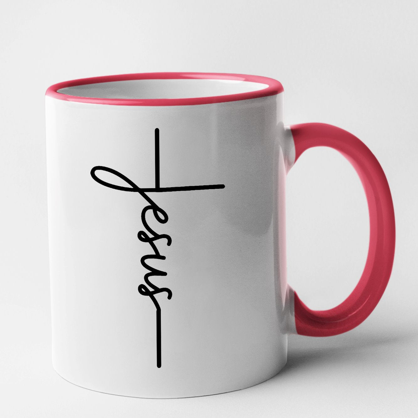 Mug Jesus Rouge