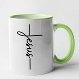 Mug Jesus Vert