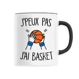 Mug J'peux pas j'ai basket 