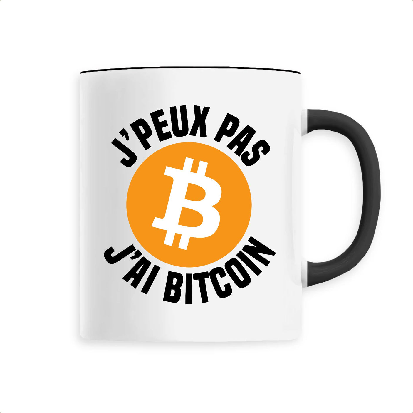 Mug J'peux pas j'ai Bitcoin 