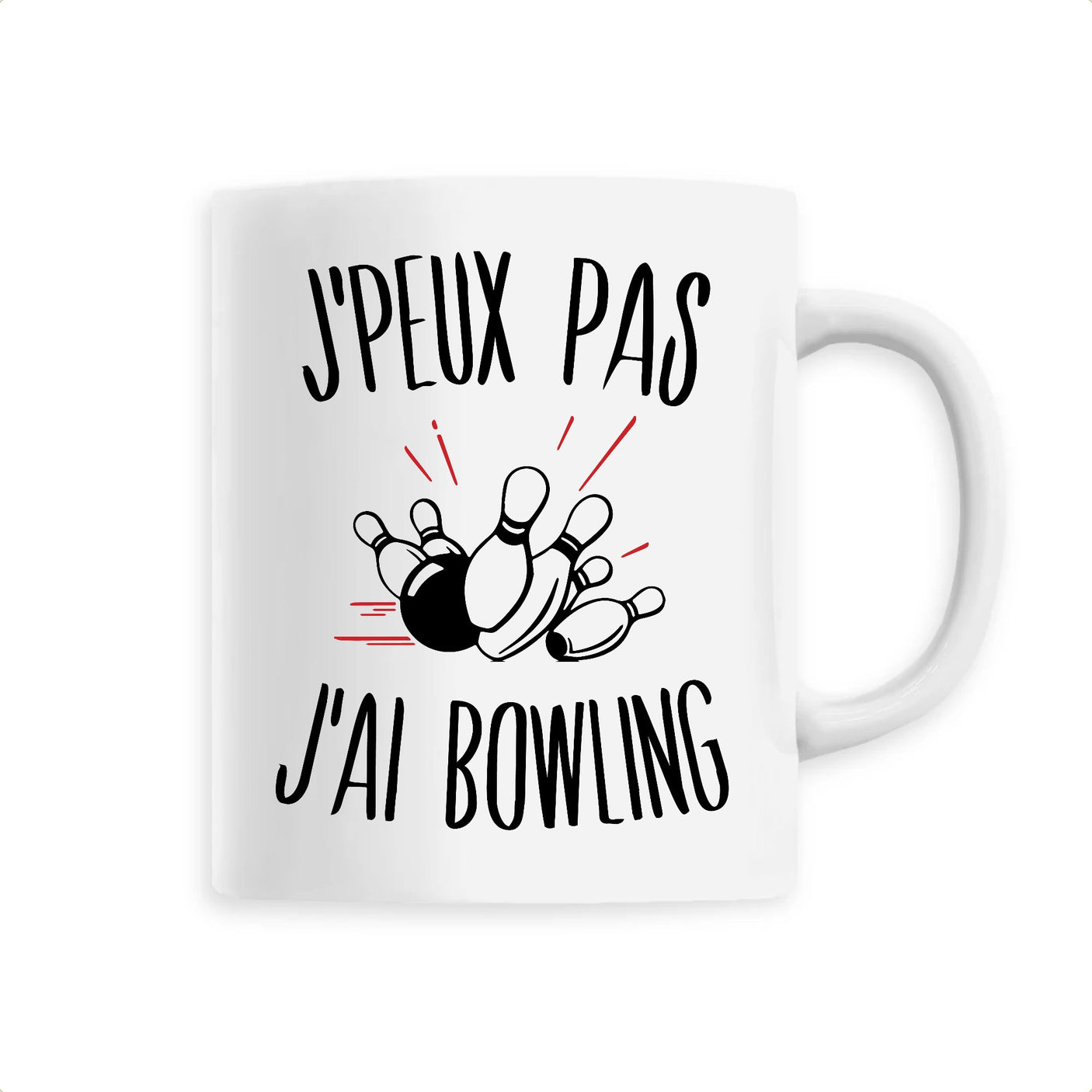 Mug J'peux pas j'ai bowling 