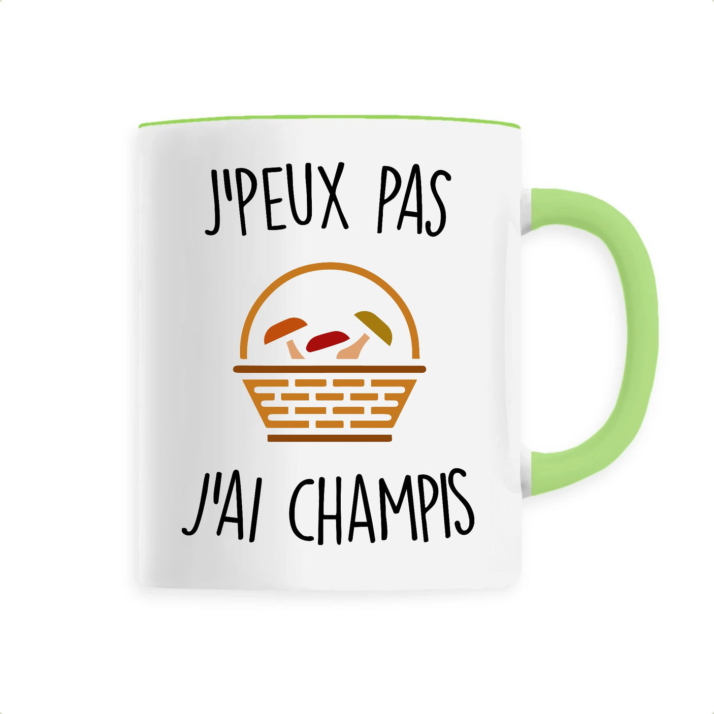 Mug J'peux pas j'ai champignons 