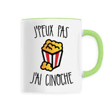 Mug J'peux pas j'ai cinoche 
