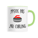 Mug J'peux pas j'ai curling 