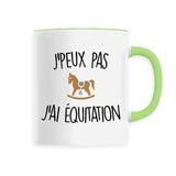 Mug J'peux pas j'ai équitation 