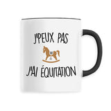 Mug J'peux pas j'ai équitation 