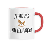 Mug J'peux pas j'ai équitation 