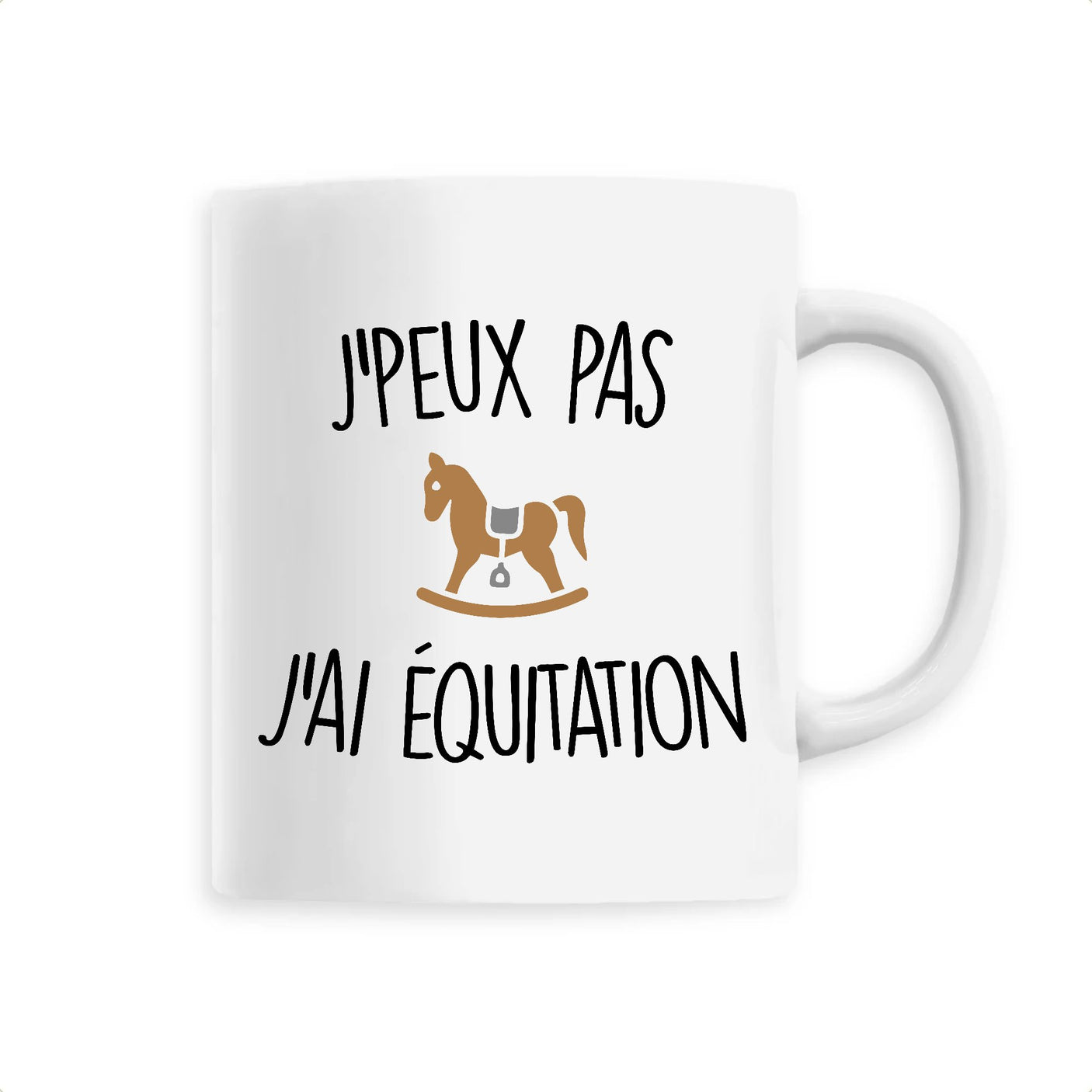 Mug J'peux pas j'ai équitation 