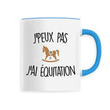 Mug J'peux pas j'ai équitation 