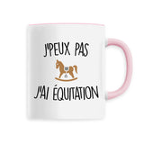 Mug J'peux pas j'ai équitation 