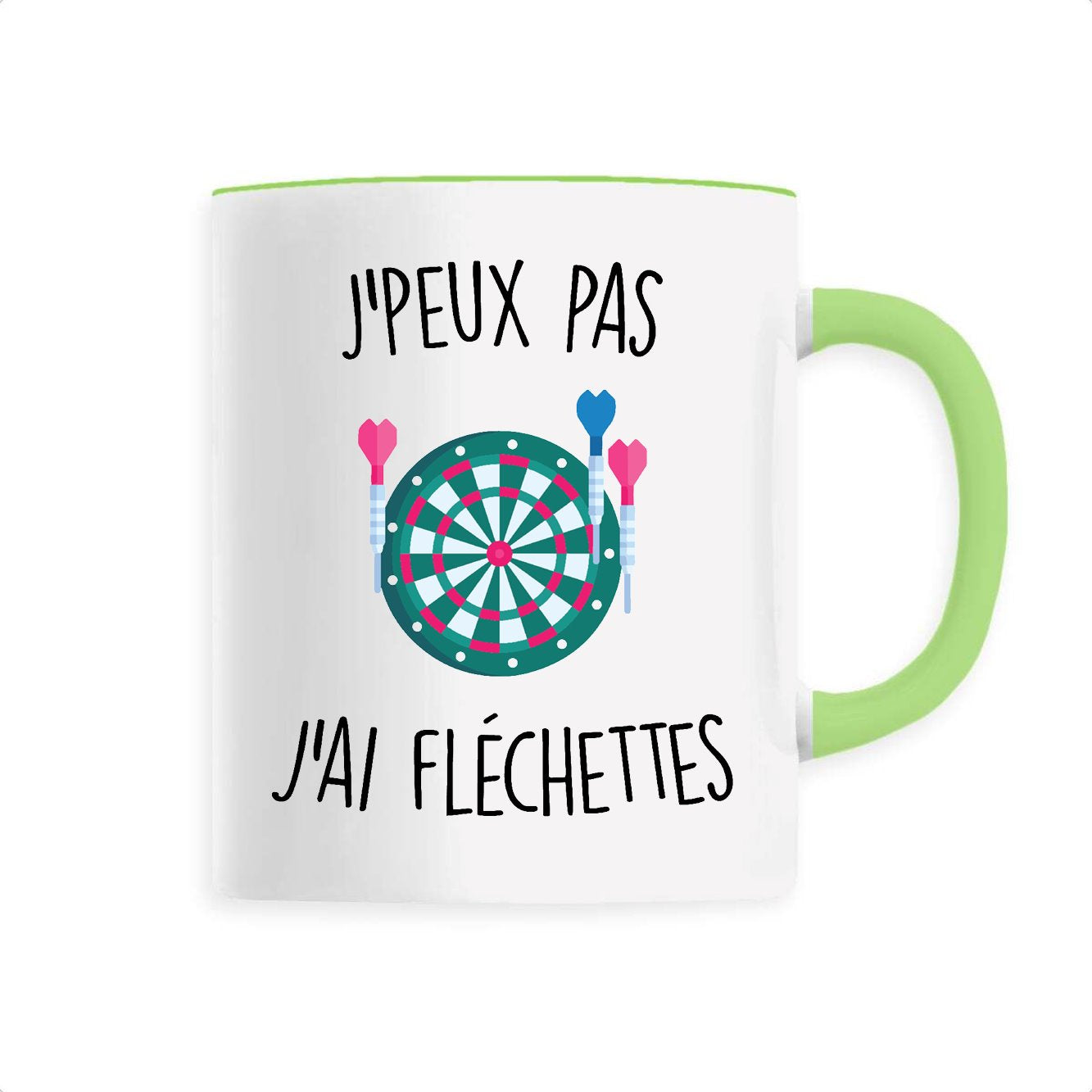 Mug J'peux pas j'ai fléchettes 