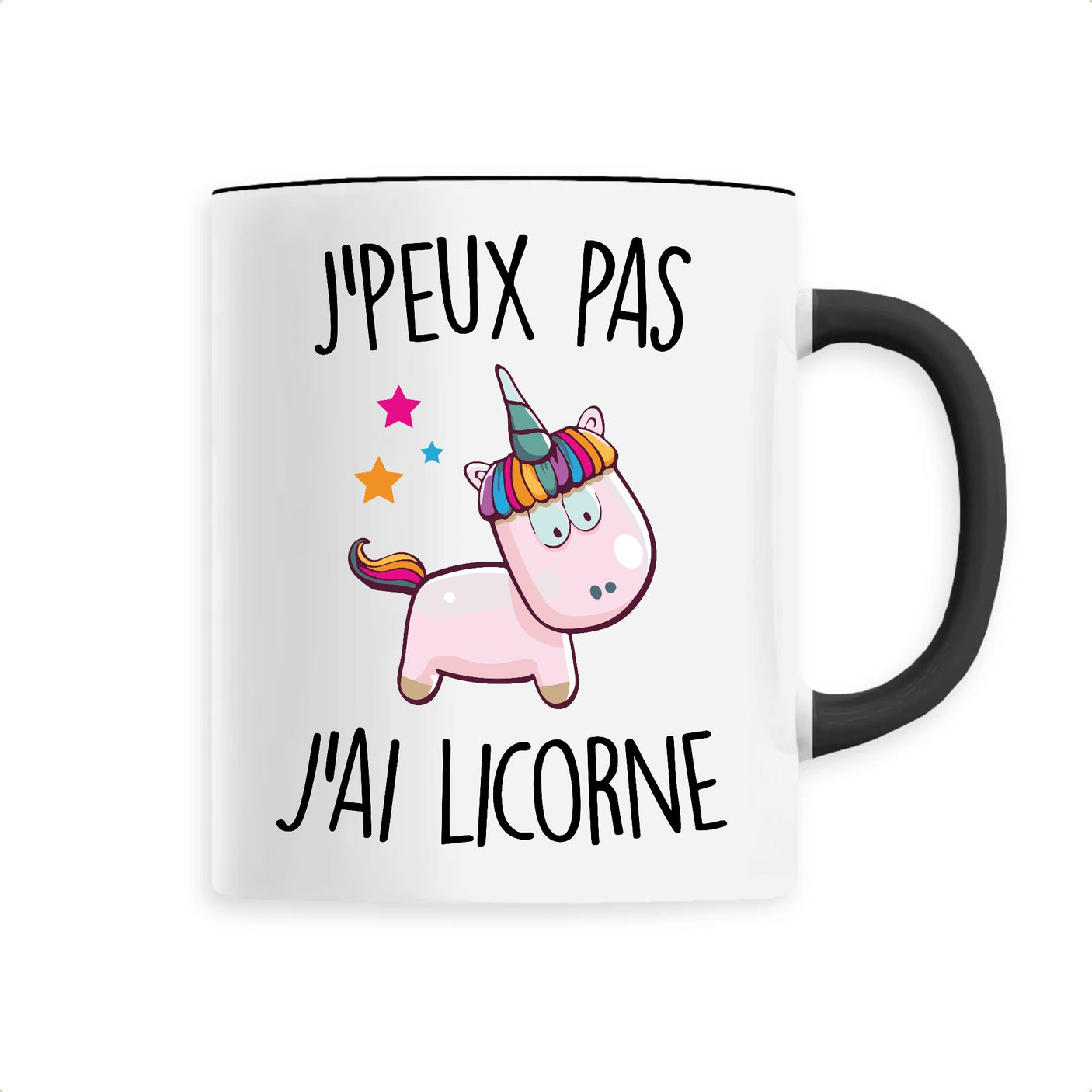 Mug J'peux pas j'ai licorne 