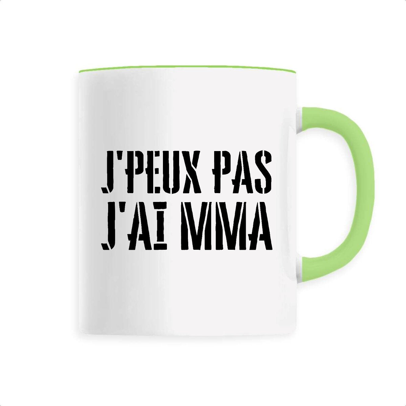 Mug J'peux pas j'ai MMA 