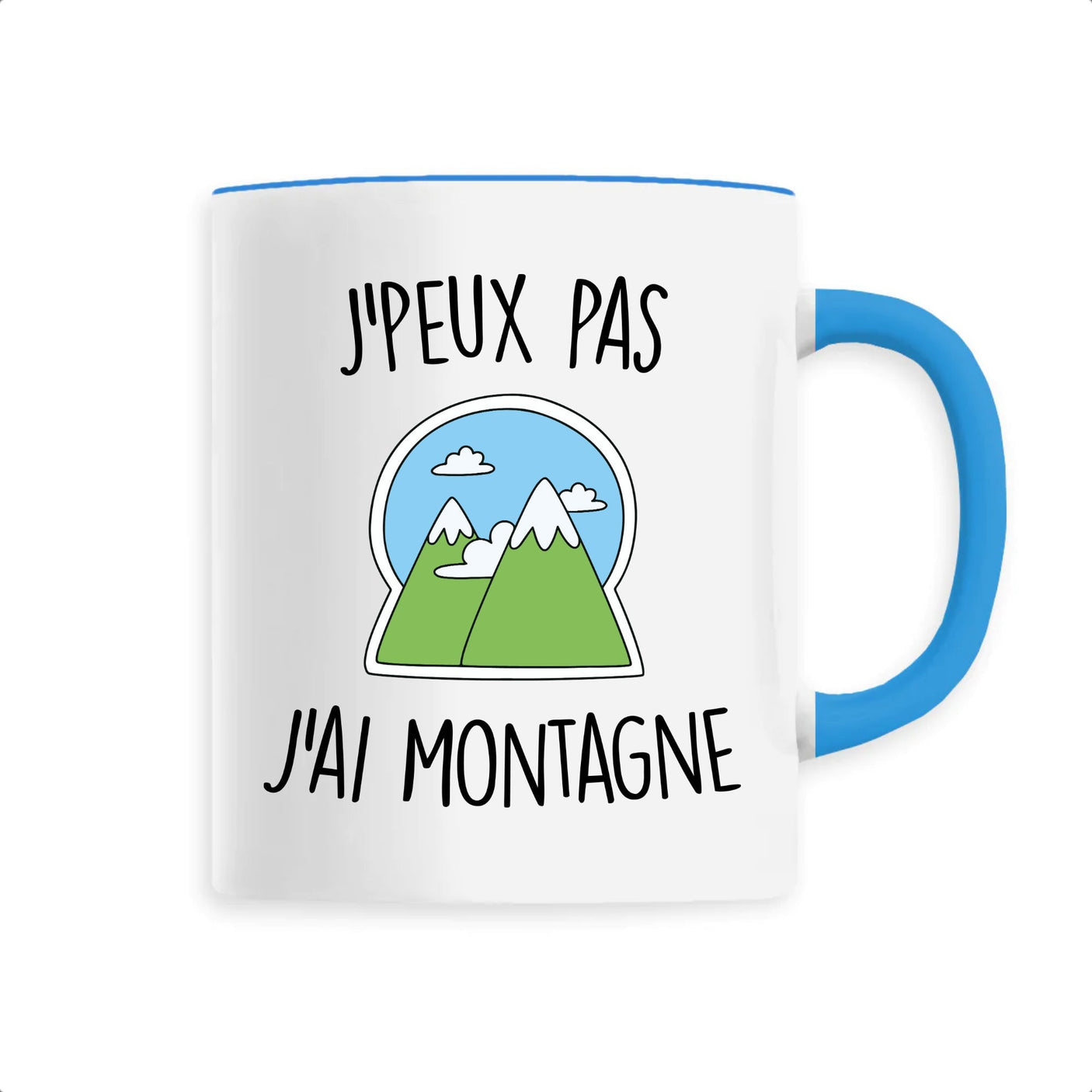 Mug J'peux pas j'ai montagne 