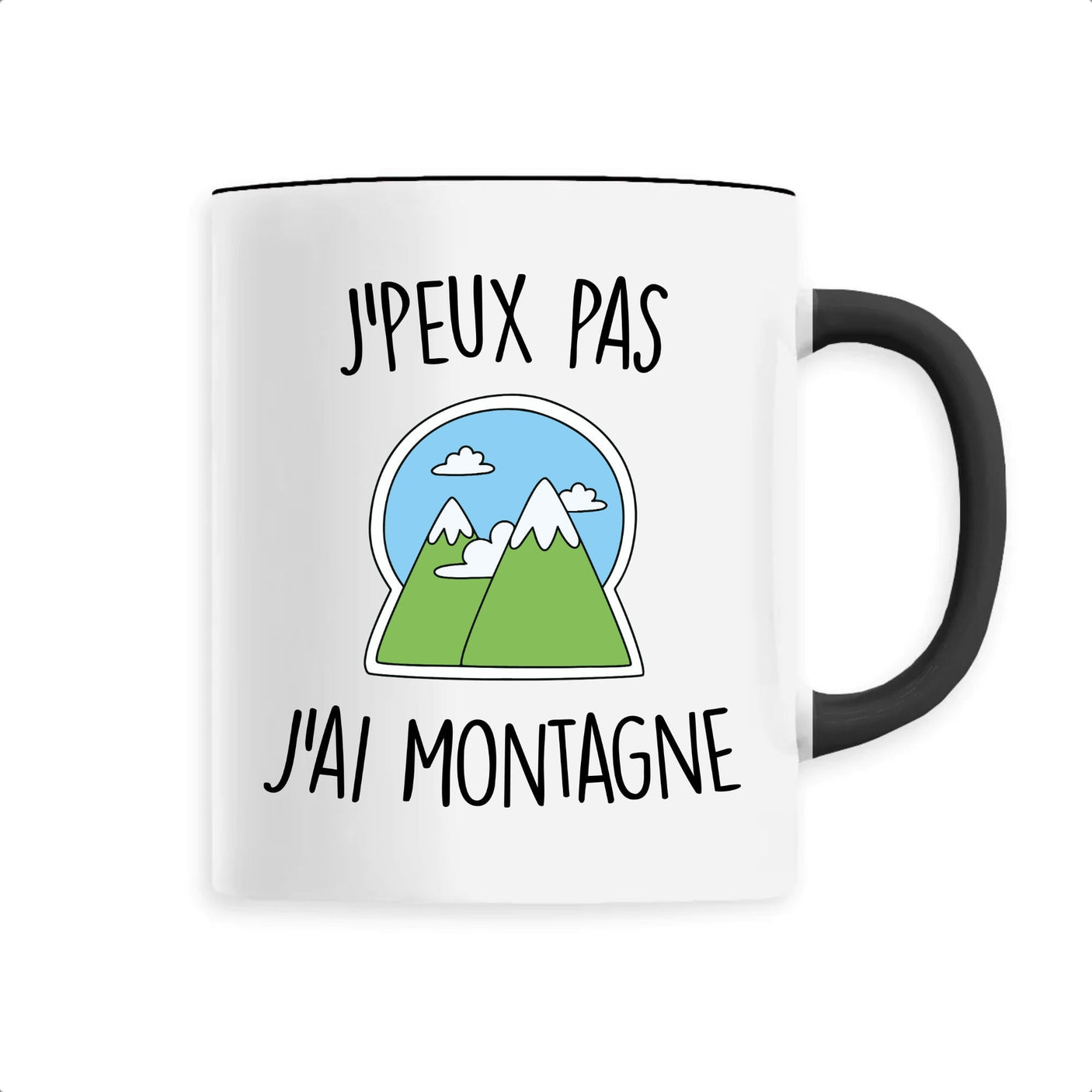 Mug J'peux pas j'ai montagne 