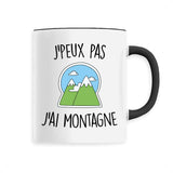 Mug J'peux pas j'ai montagne 