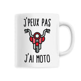 Mug J'peux pas j'ai moto 