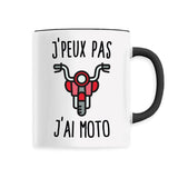 Mug J'peux pas j'ai moto 