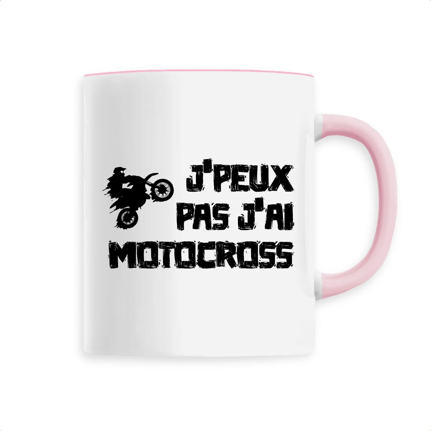 Mug J'peux pas j'ai motocross 