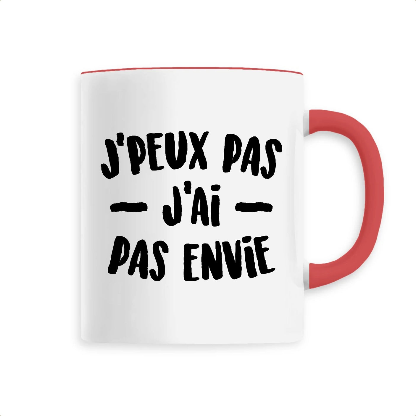 Mug J'peux pas j'ai pas envie 