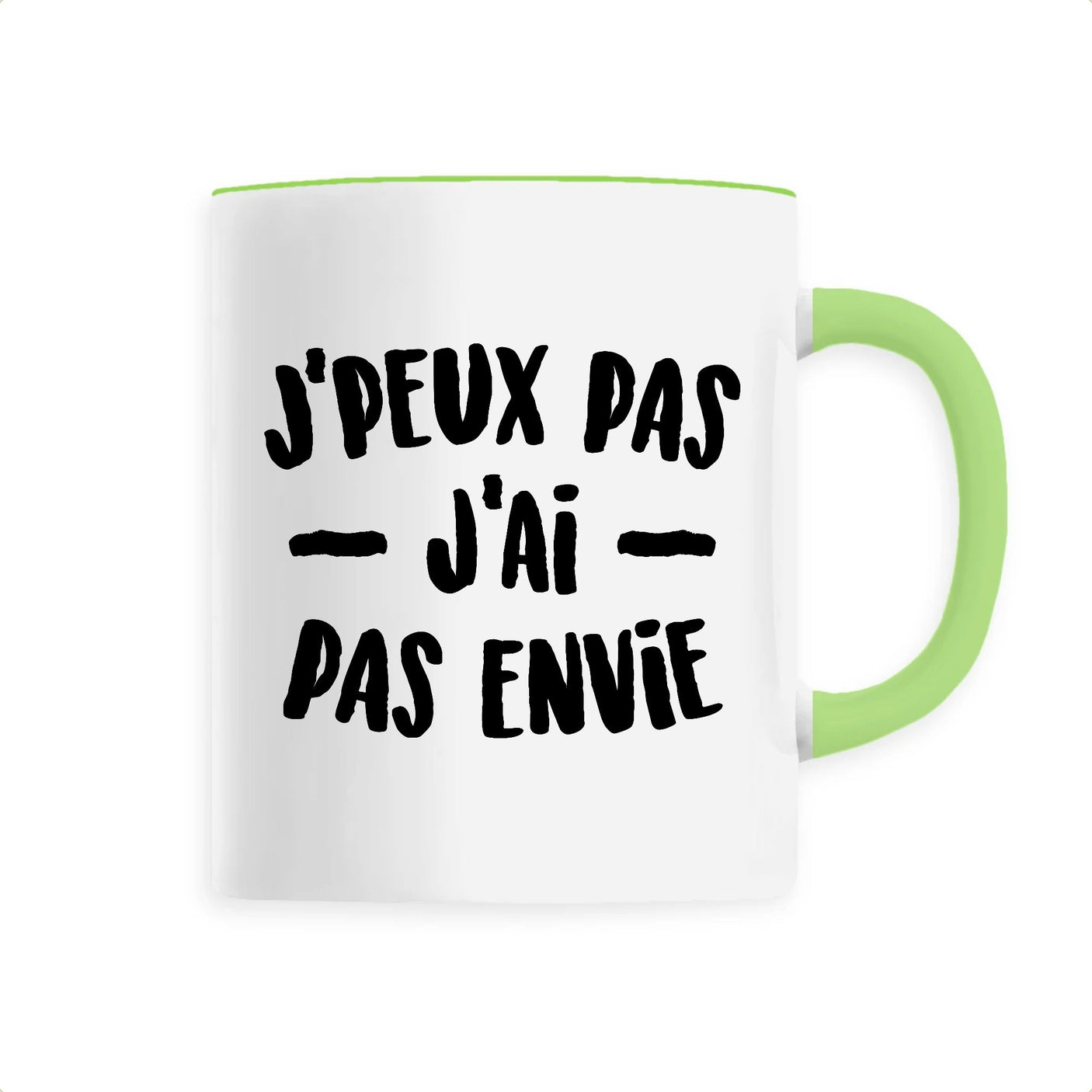 Mug J'peux pas j'ai pas envie 