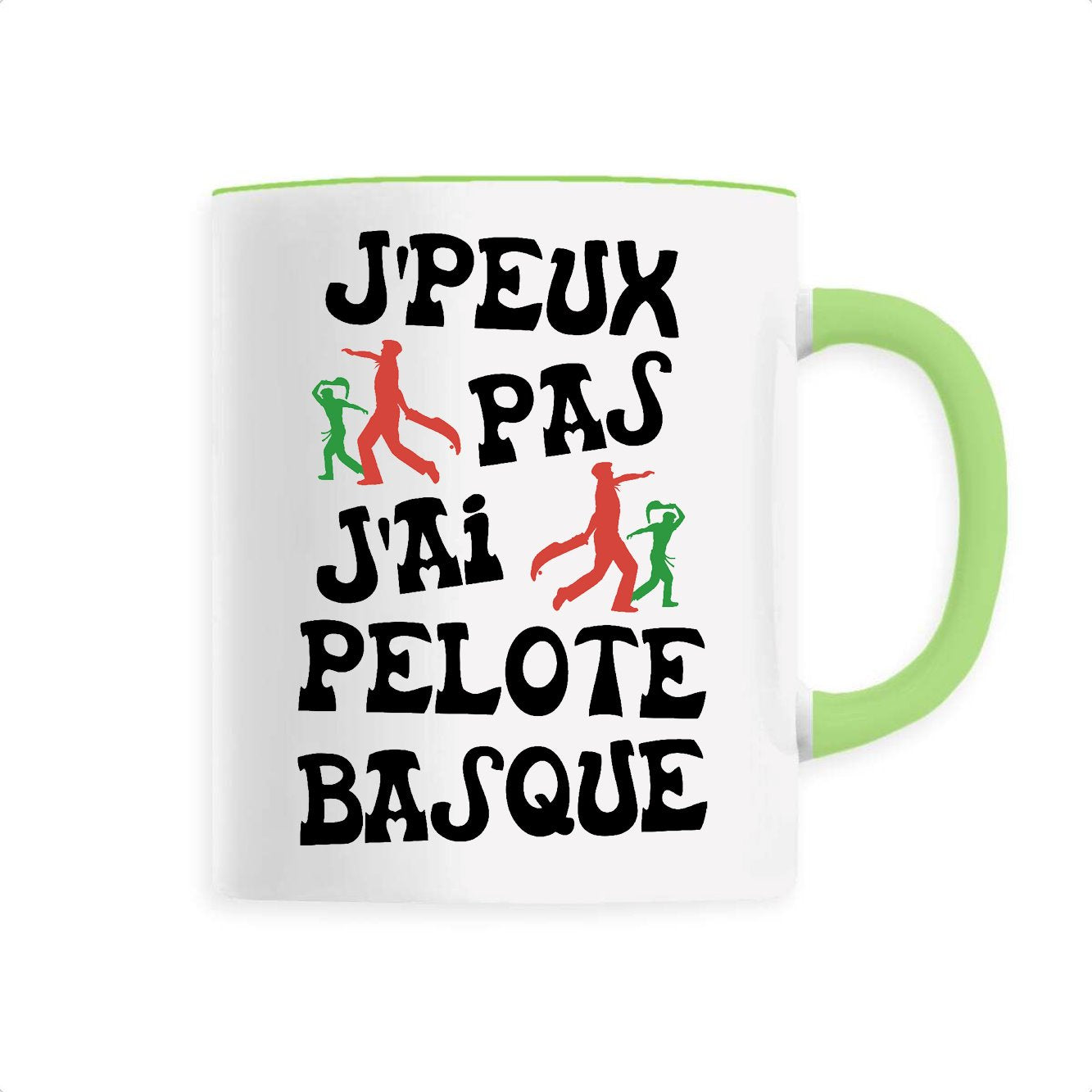 Mug J'peux pas j'ai pelote basque 