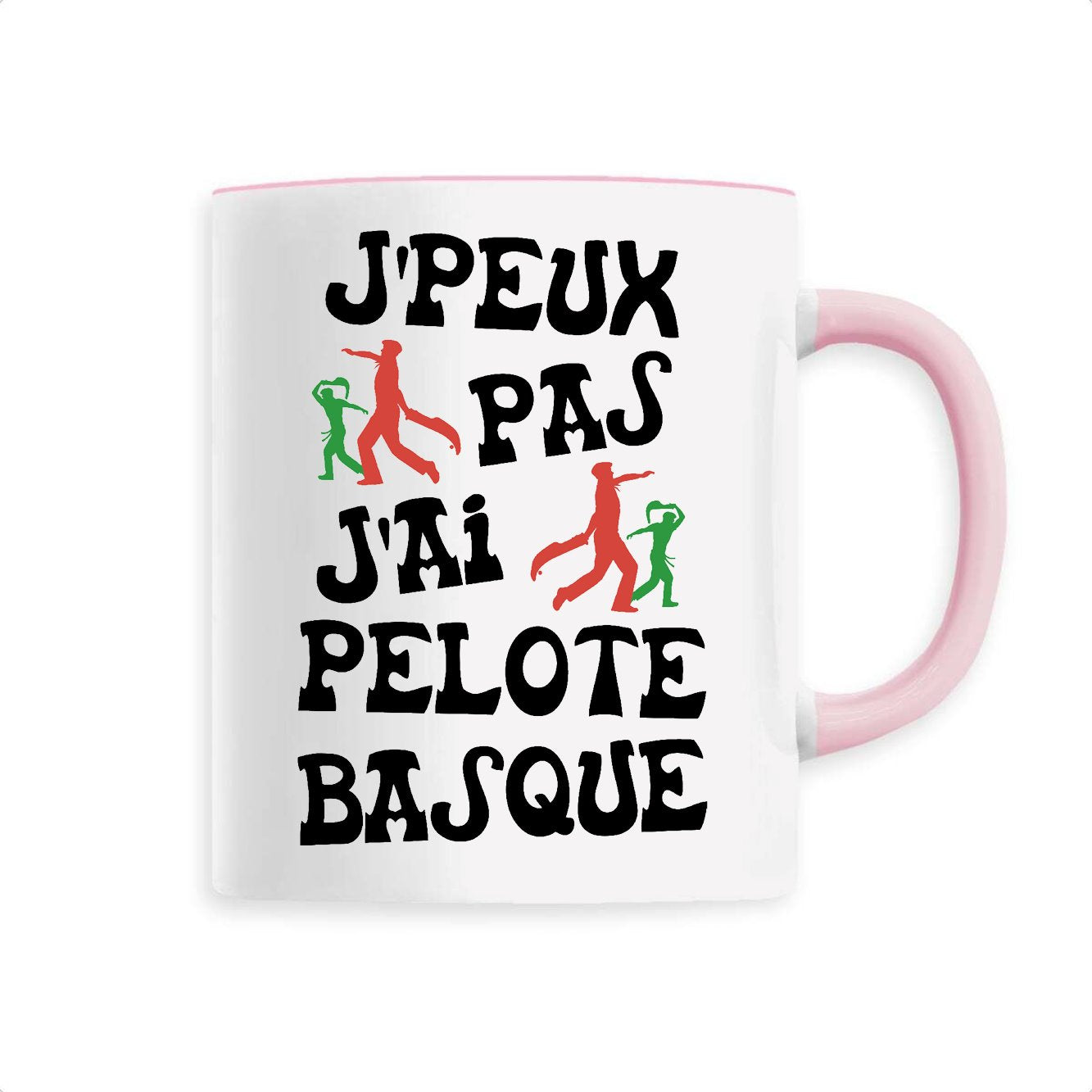 Mug J'peux pas j'ai pelote basque 