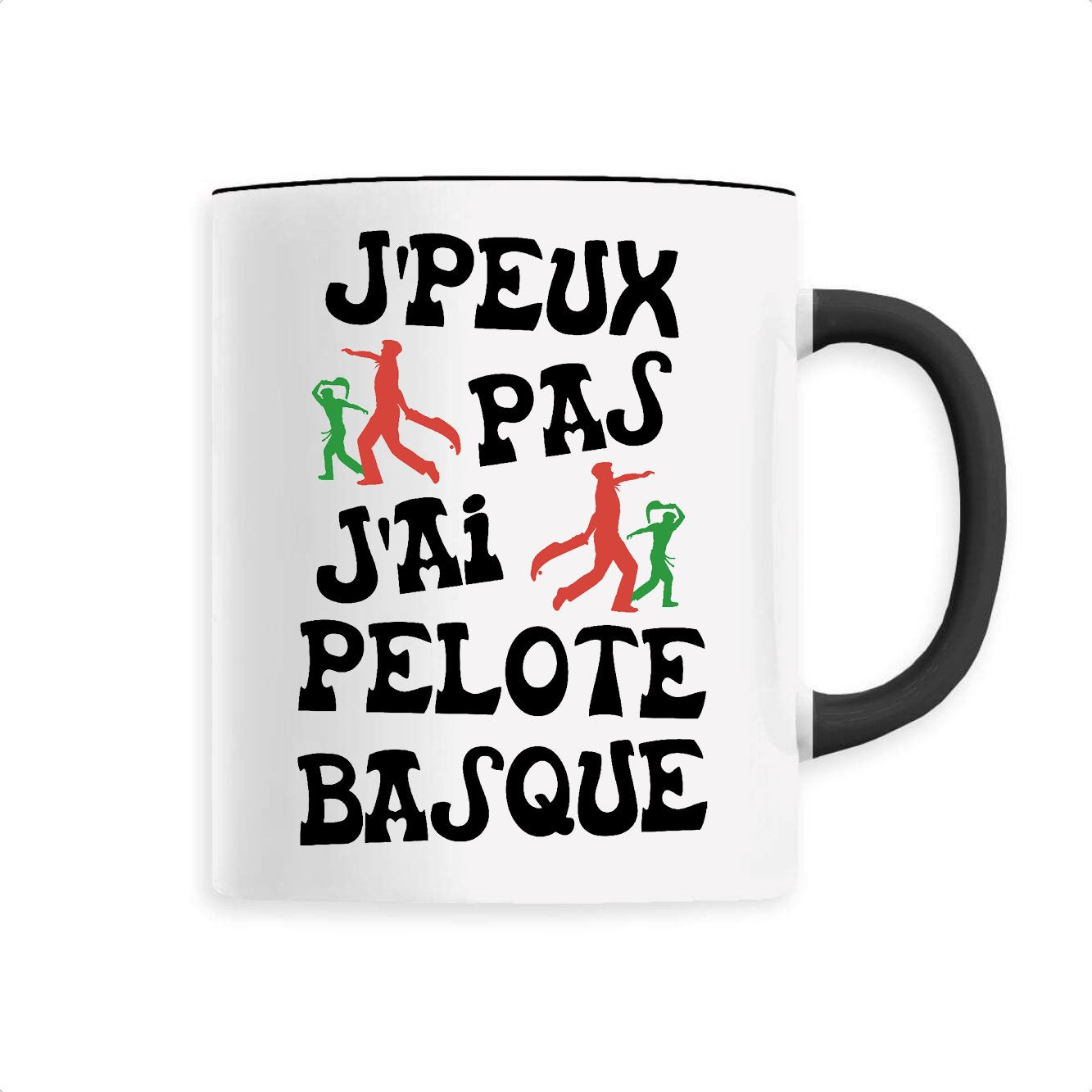 Mug J'peux pas j'ai pelote basque 