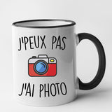 Mug J'peux pas j'ai photo Noir