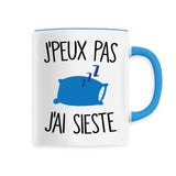 Mug J'peux pas j'ai sieste 