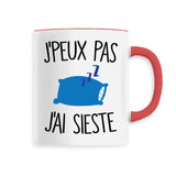 Mug J'peux pas j'ai sieste 