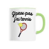Mug J'peux pas j'ai tennis 
