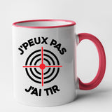 Mug J'peux pas j'ai tir Rouge