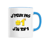 Mug J'peux pas j'ai TOP1 