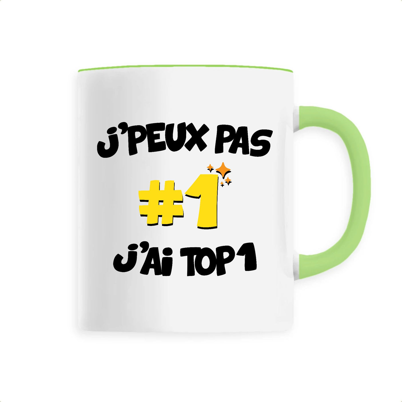 Mug J'peux pas j'ai TOP1 
