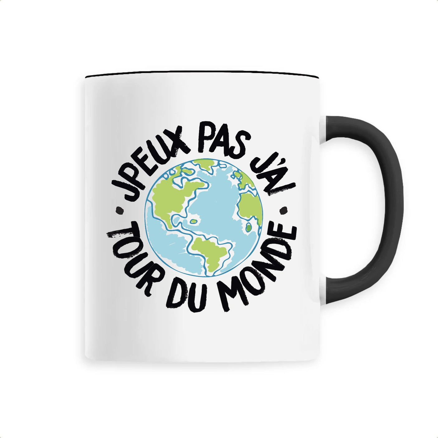 Mug J'peux pas j'ai tour du monde 