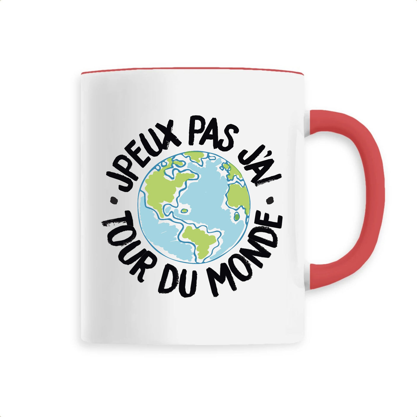 Mug J'peux pas j'ai tour du monde 