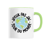 Mug J'peux pas j'ai tour du monde 