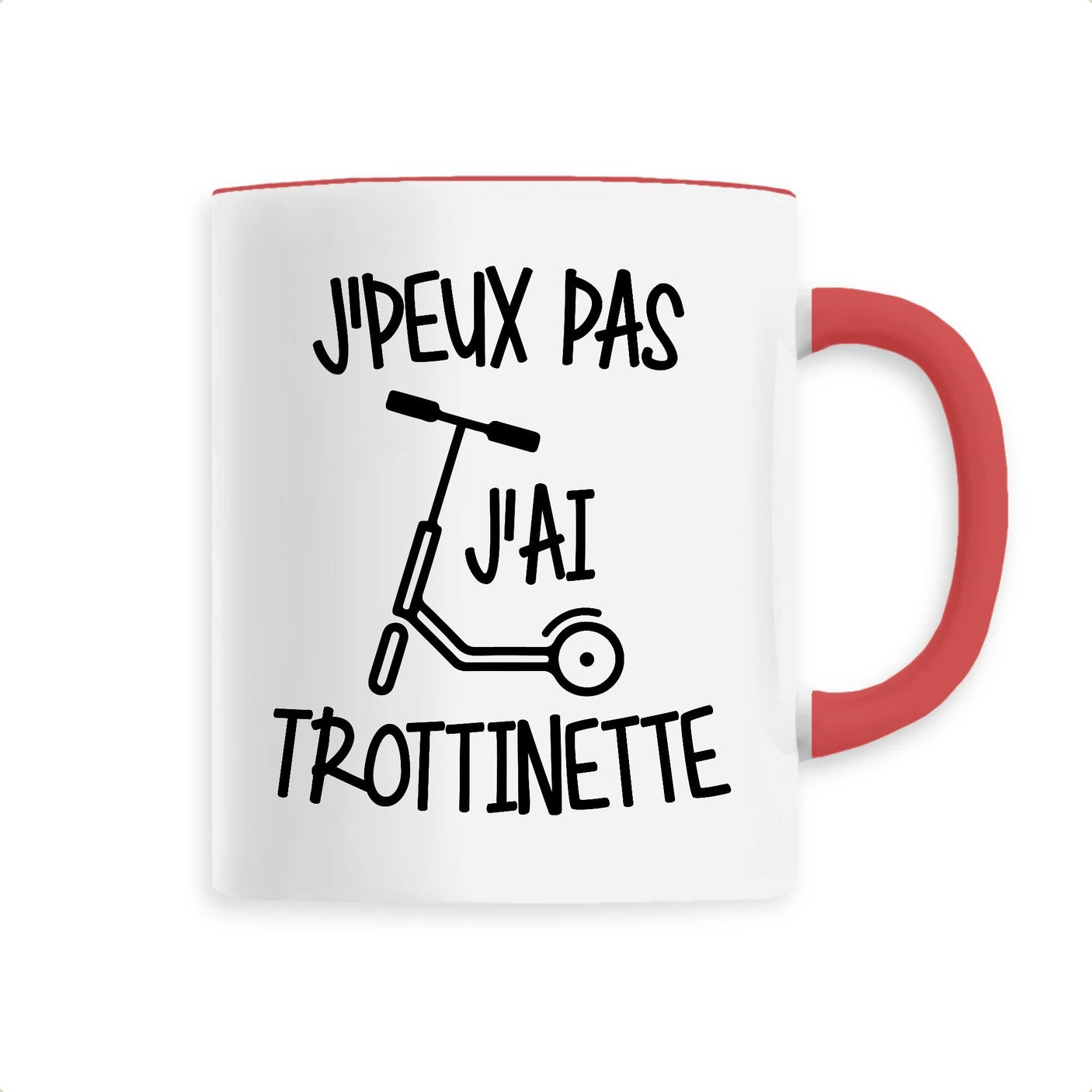 Mug J'peux pas j'ai trottinette 