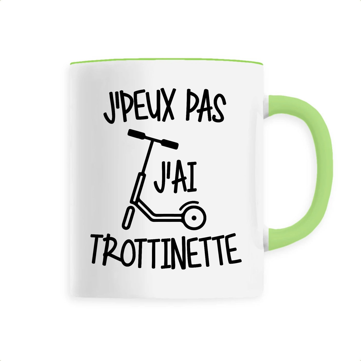 Mug J'peux pas j'ai trottinette 