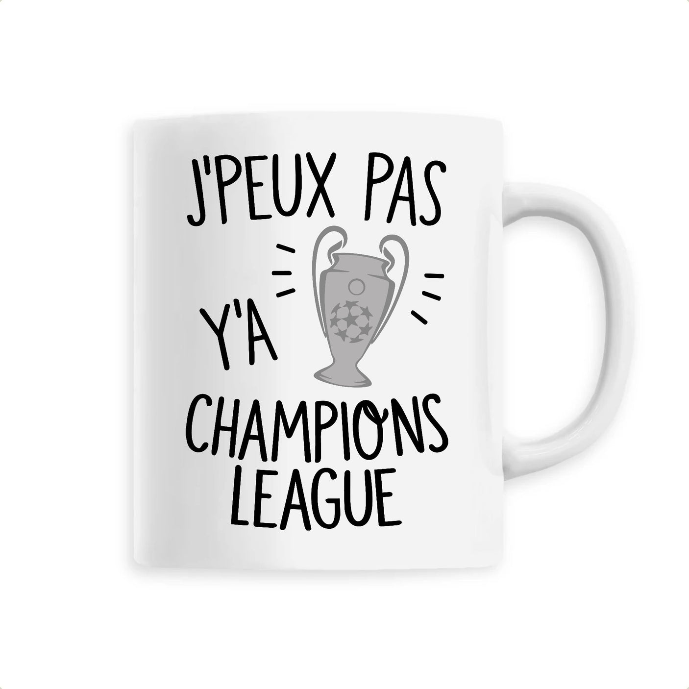 Mug J'peux pas y'a champions league 