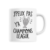 Mug J'peux pas y'a champions league 