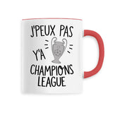 Mug J'peux pas y'a champions league 
