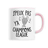 Mug J'peux pas y'a champions league 