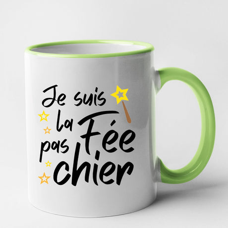 Mug La fée pas chier Vert